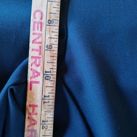 Alfani Womens Dress Pants Size 6S Navy Blue Career Slacks Trousers Basic Work - Picture 12 of 12